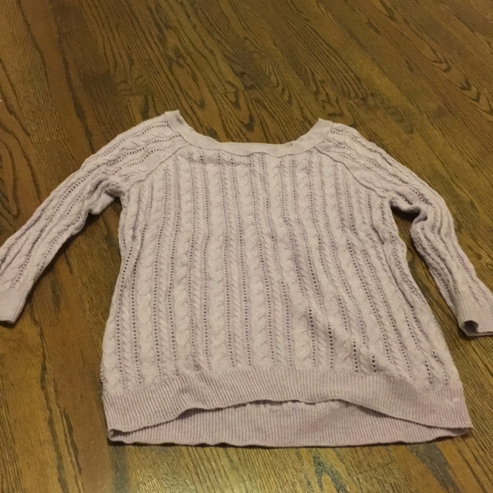 Light purple sweater